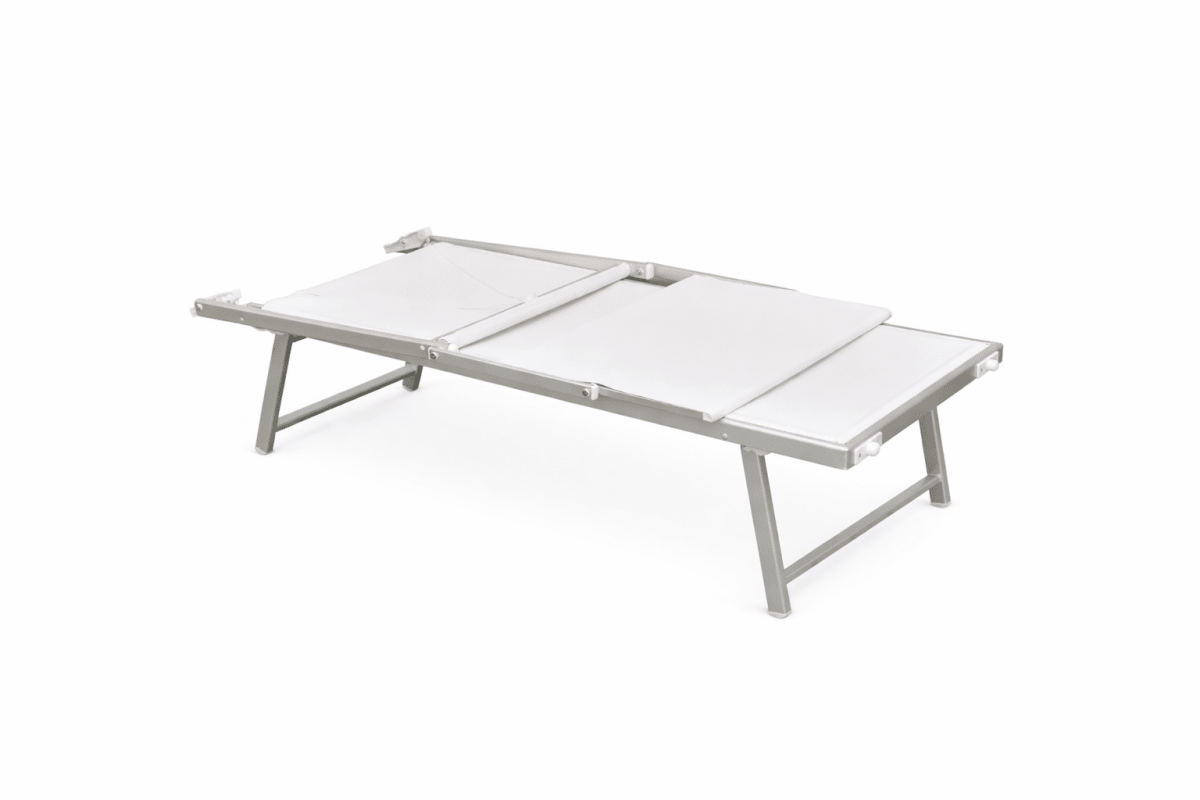 Lettino prendisole bianco Spiaggia Pro Xone - Perrone Shop