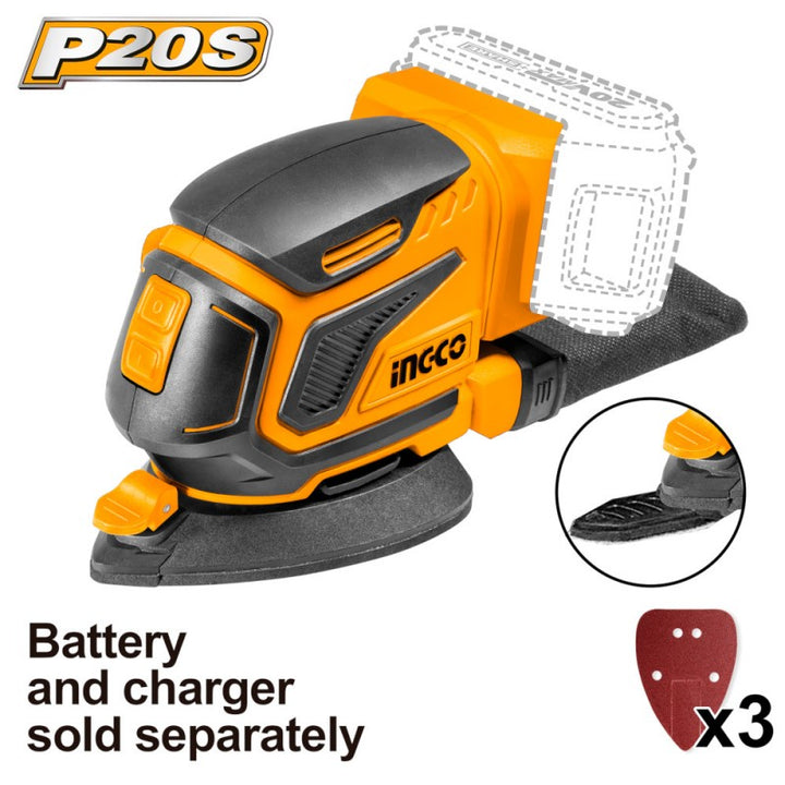 Levigatrice Palmare 20v Nuda