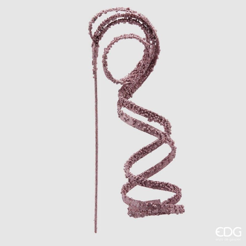 Ramo Liana glitterata x3 H120 Malva | EDG
