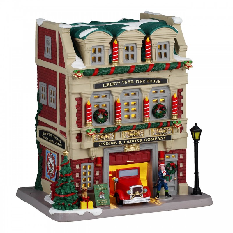 Liberty Trail Fire House | Lemax