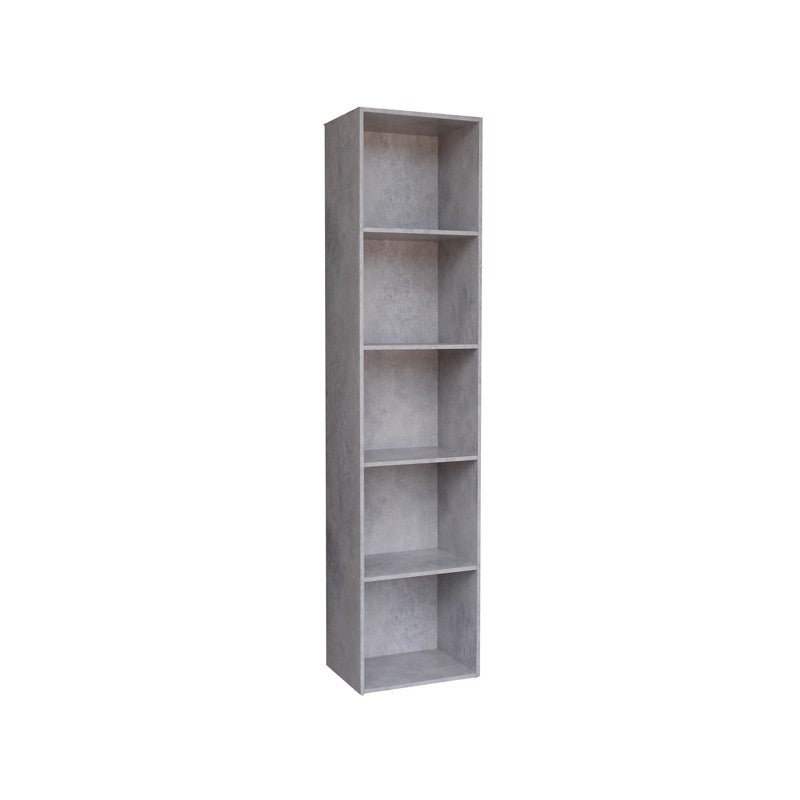 Scaffale libreria componibile 5 ripiani