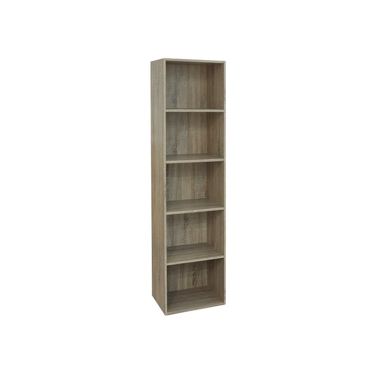 Scaffale libreria componibile 5 ripiani