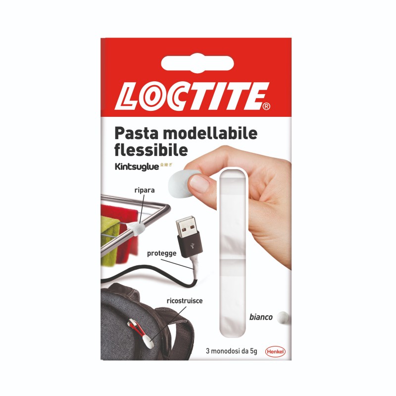 Loctite Kintsuglue pasta modellabile bianco - 3x5 g