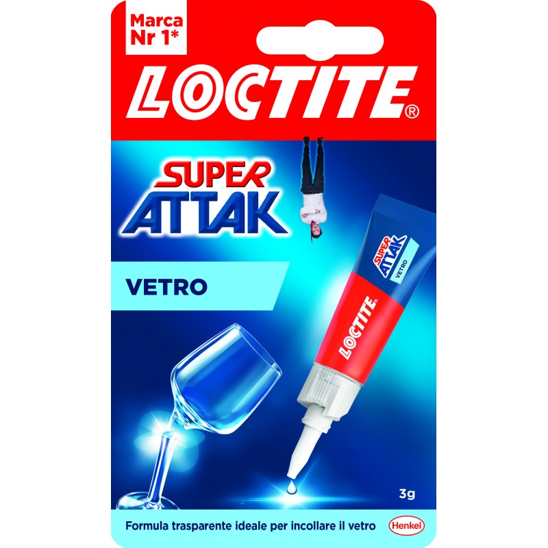 Loctite super attak vetro 3 gr