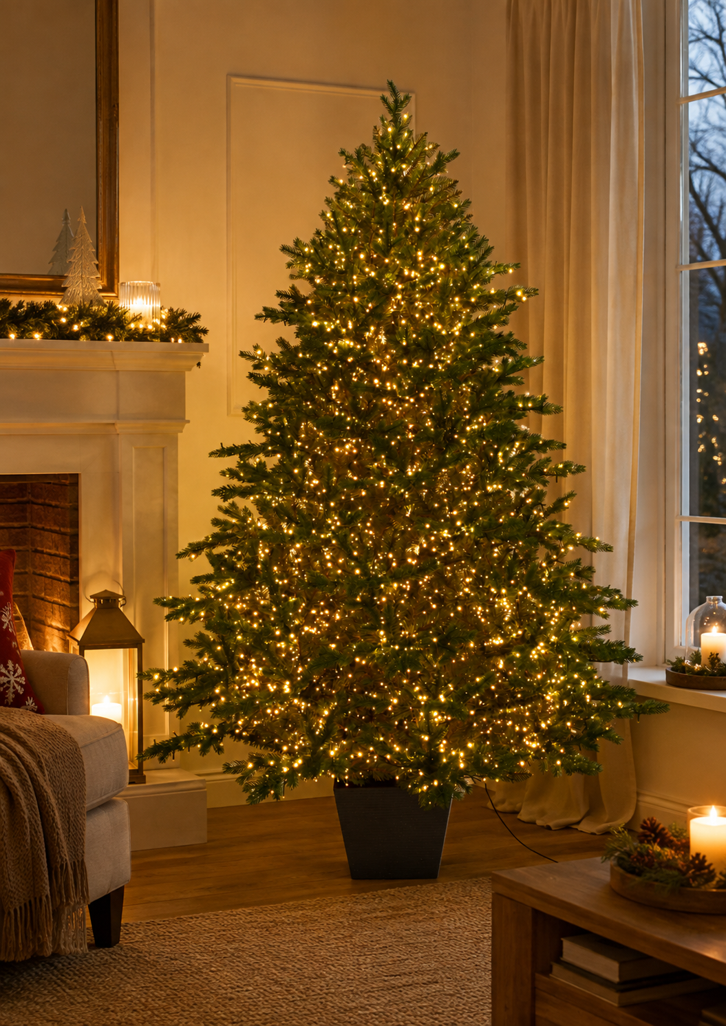 Albero di Natale Lord con vaso e Led integrati | Xone