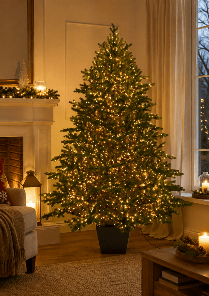 Albero di Natale Lord con vaso e Led integrati | Xone - Perrone Shop