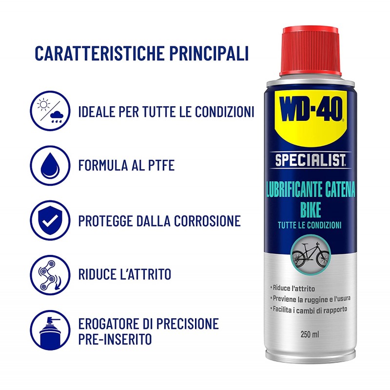 Lubrificante catena ogni condizione 250 Ml | WD-40