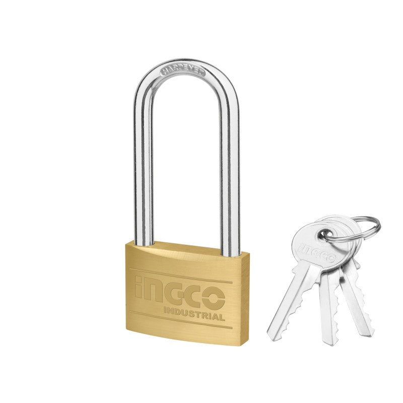 Lucchetto ad arco lungo ottone