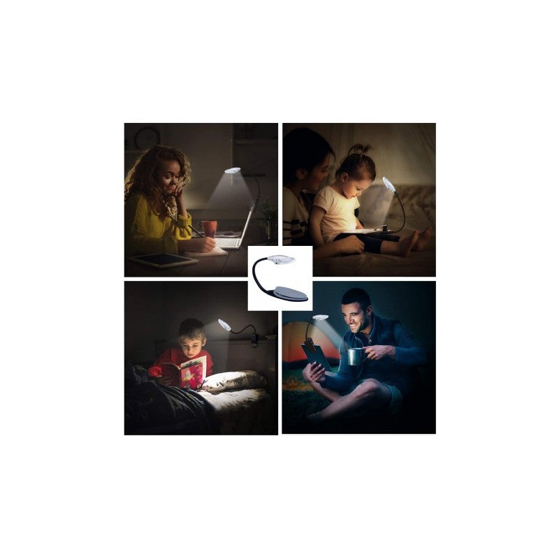 Luce da Lettura con pinza