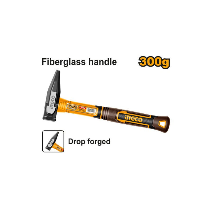 Martello Tedesco 300g con Impugnatura in Vetroresina