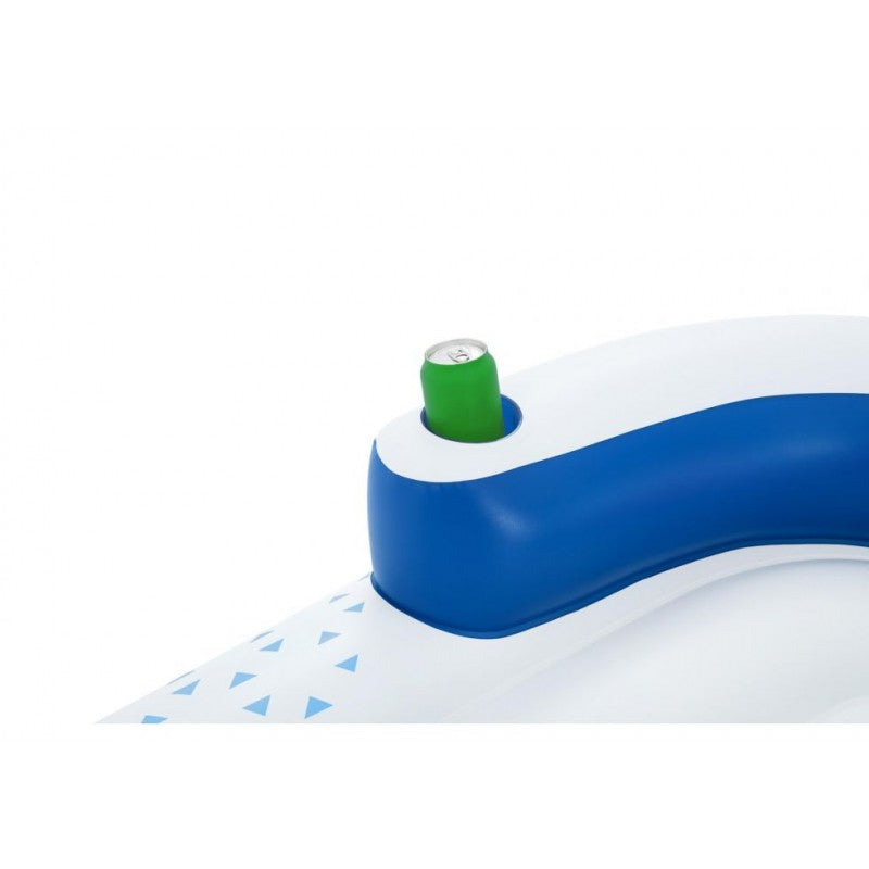 Materassino gonfiabile Lounge Onda Indaco Bestway