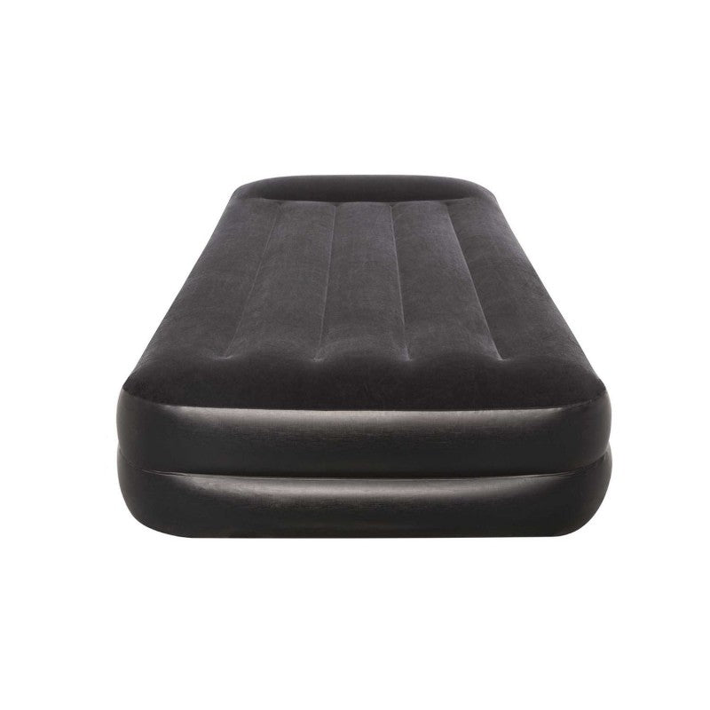 Materasso gonfiabile airbed premium nero 191x97x46 cm