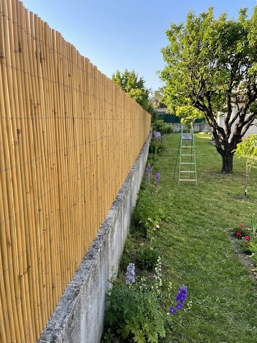 Arella Xone in Bamboo Spessa con Filo Passante – Privacy Naturale e Resistente per Esterni