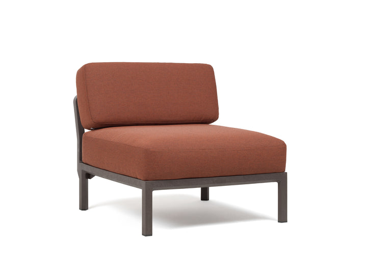 Maximo poltrona centrale terra-cannella Nardi