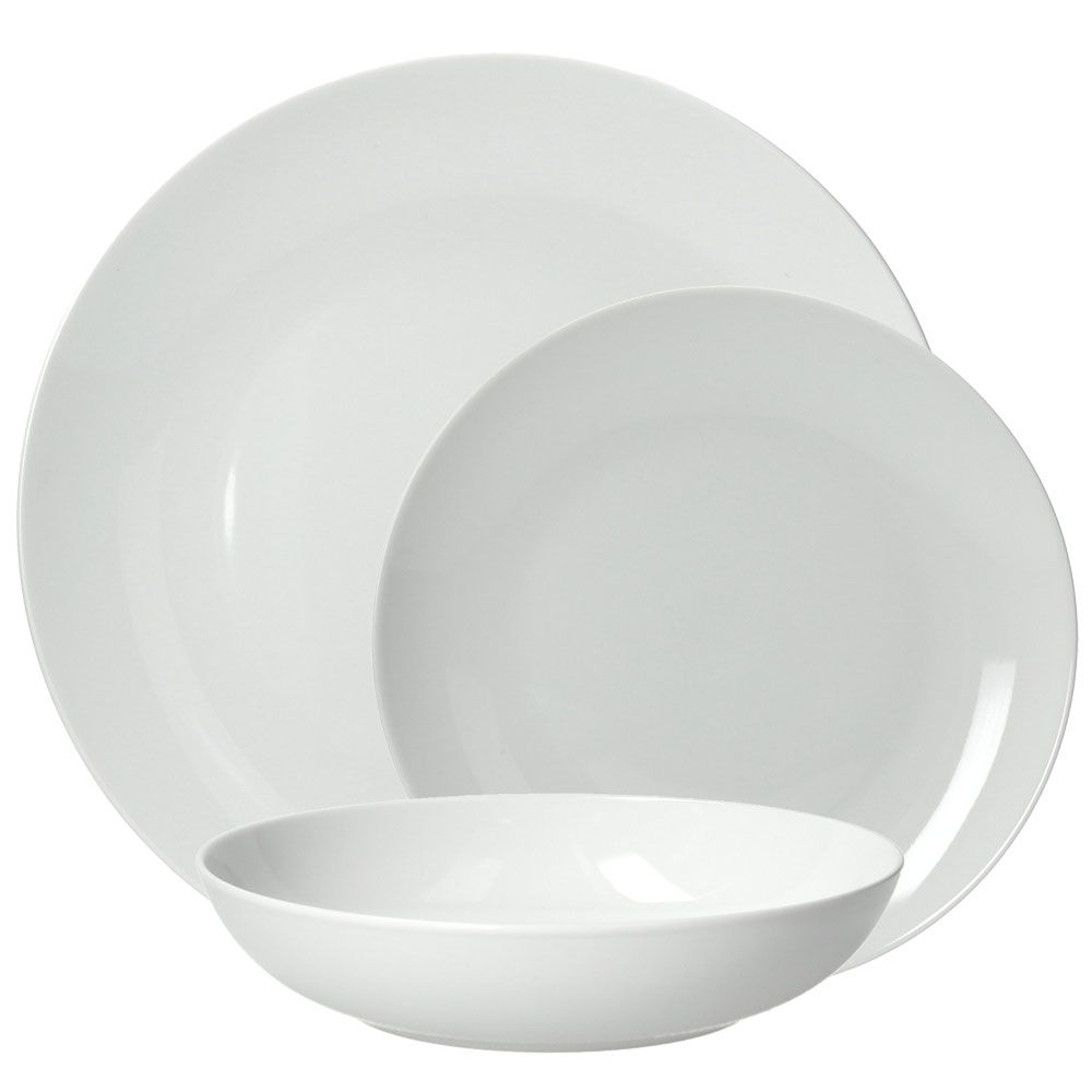 Metropolis servizio da tavola 18 pezzi bianco Tognana - Perrone Shop