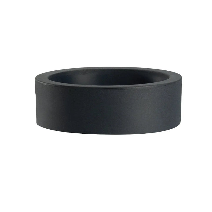 Vaso rotondo antracite Echo Nicoli