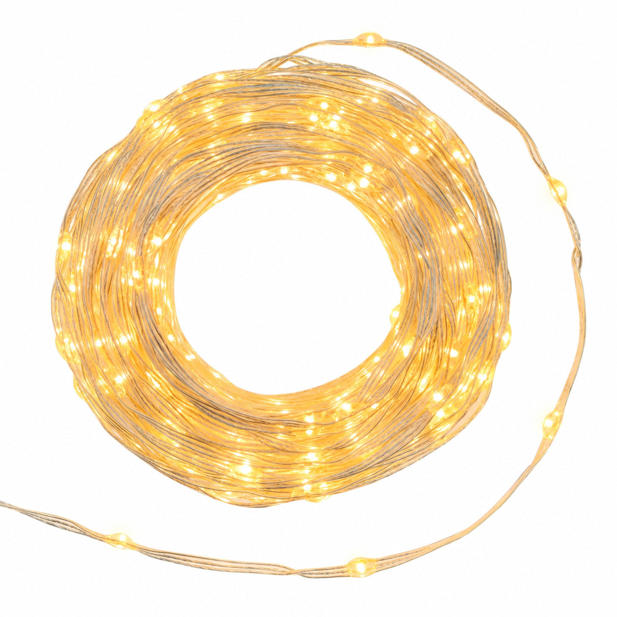 Luci LED MicroDrop per albero di Natale - Cavo Trasparente | Xone