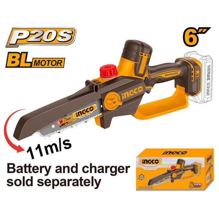 Mini Elettrosega a Batteria 20V 6" Brushless (Nuda) - Perrone Shop
