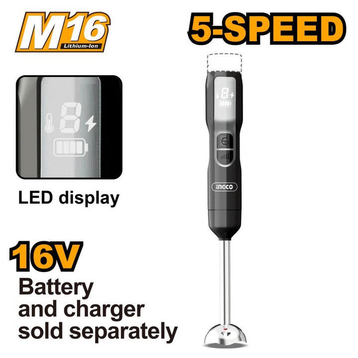 Mixer A Immersione 5 Velocita' 100w Nudo