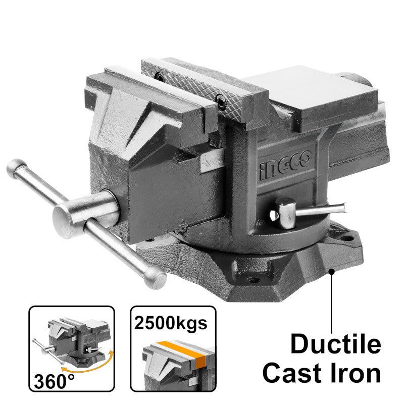 Morsa da banco girevole Ingco