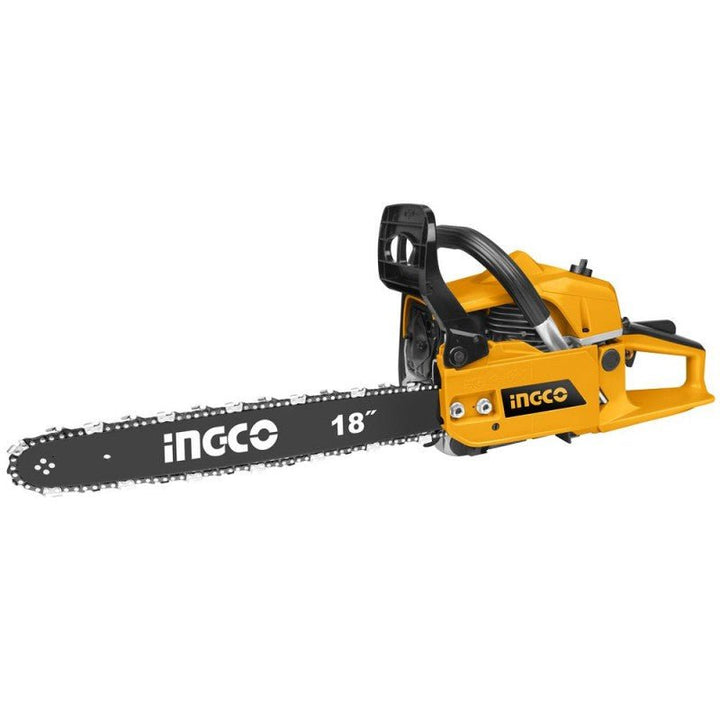 Motosega a scoppio INGCO 45,8 cc 1,8 kW barra 45 cm (18") - Perrone Shop