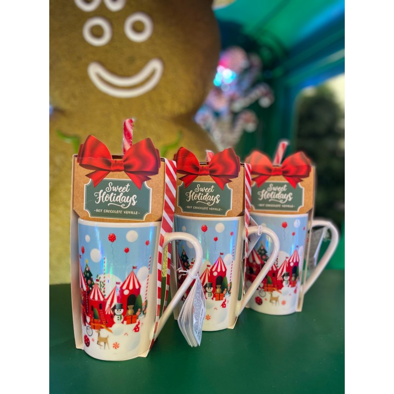 Mug Deco Natale con Bevanda