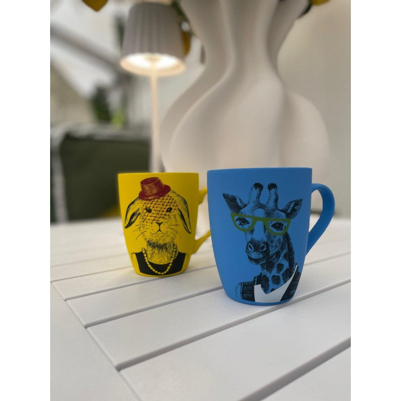 Mug in porcellana fantasie assortite 350ml