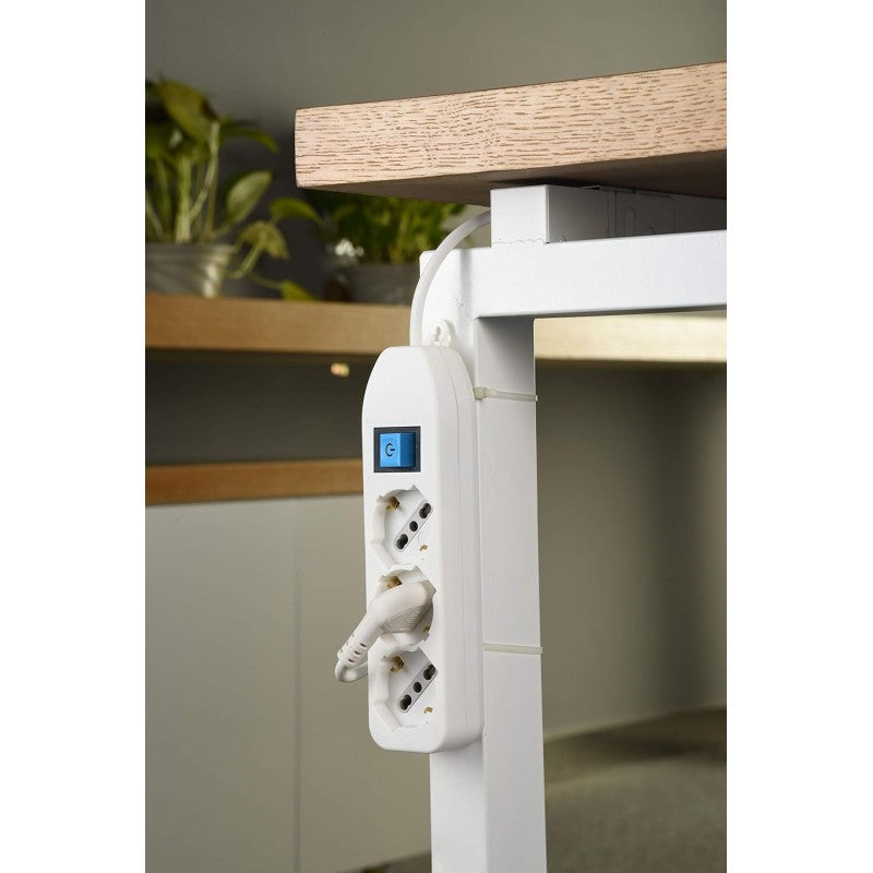 Multipresa Universale 3 posti Bianca