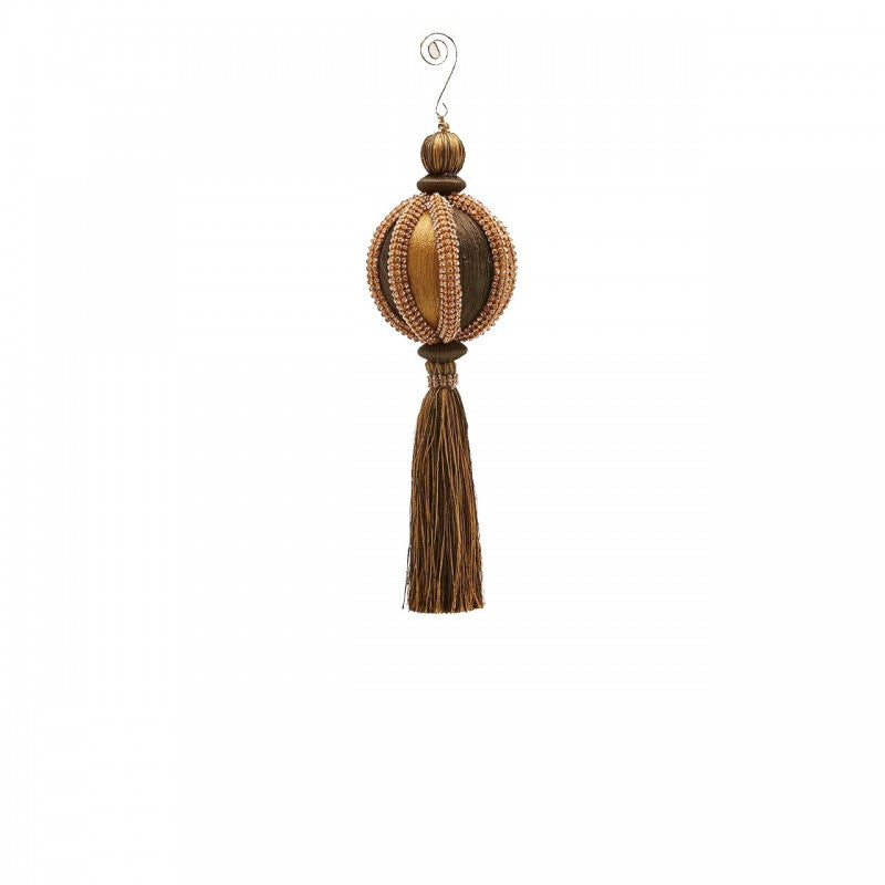 Nappa A Palla Seta E Zirconi Meridia H.28 cm in Diversi Colori