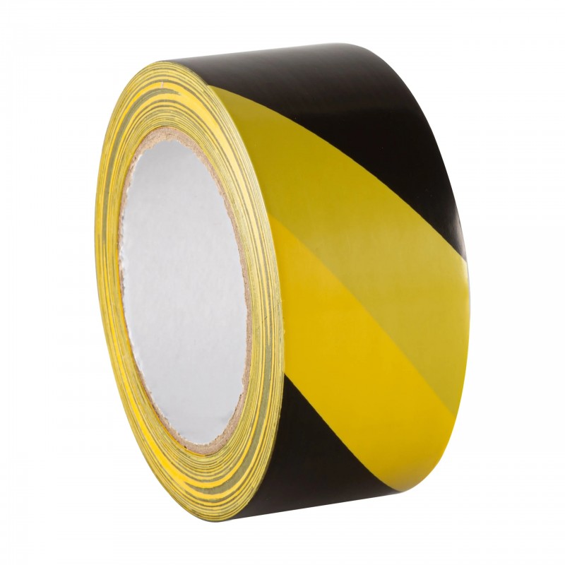 Boston Nastro Adesivo Pvc Giallo-nero 50x33