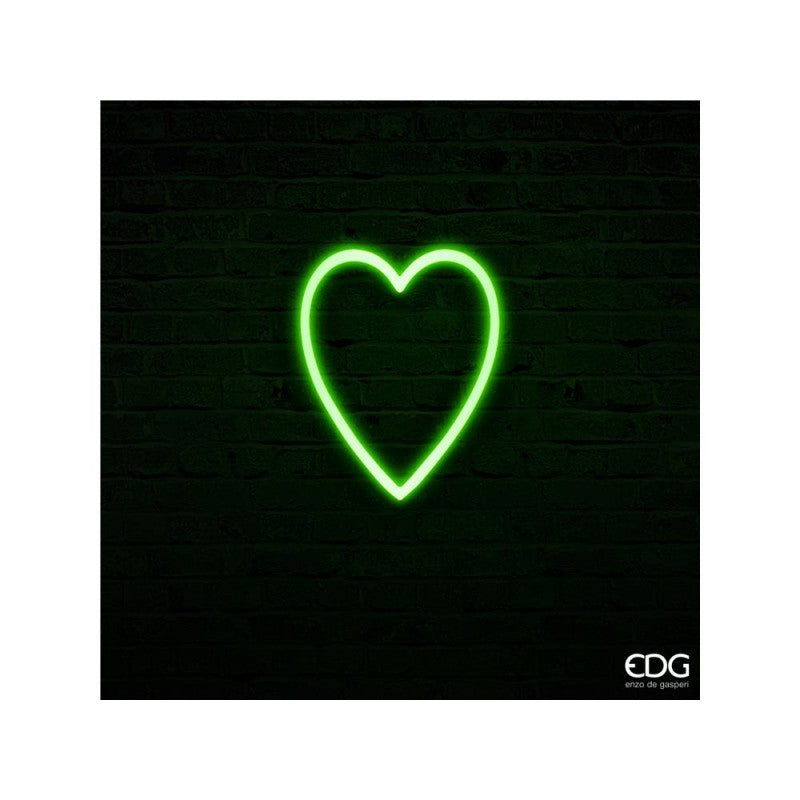 Neonled cuore a 2 facce h40cm| EDG