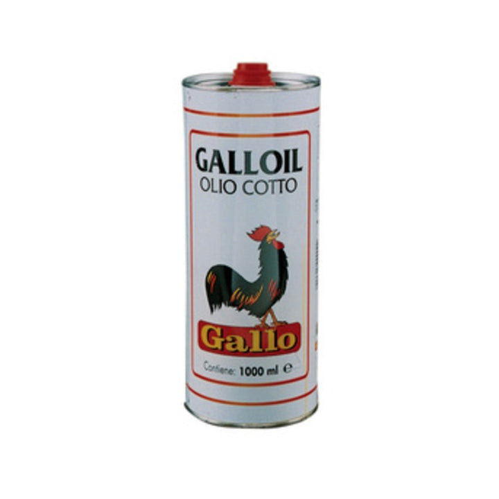 Olio Di Lino Cotto Gallo 1 Lt
