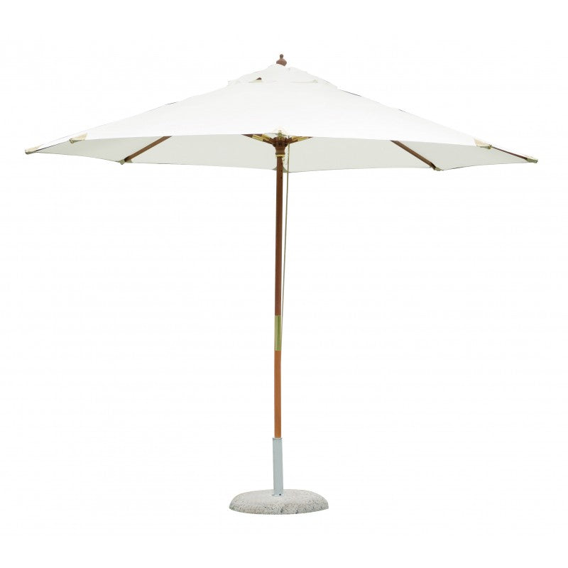 Ombrellone da giardino 3m in legno indonesiano Moia