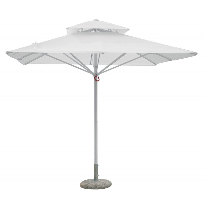 Ombrellone da Giardino in alluminio 3x3 mt Push Up Moia