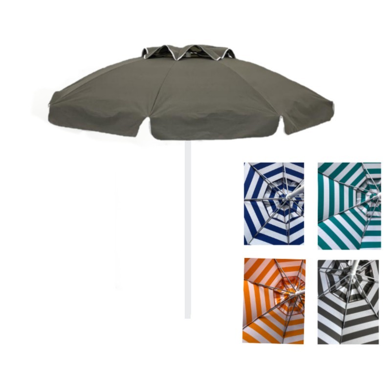 Ombrellone mare antivento in poliestere