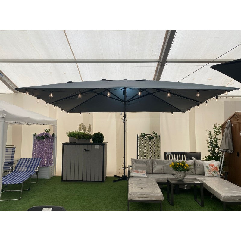 Ombrellone da giardino verde Smith Xone