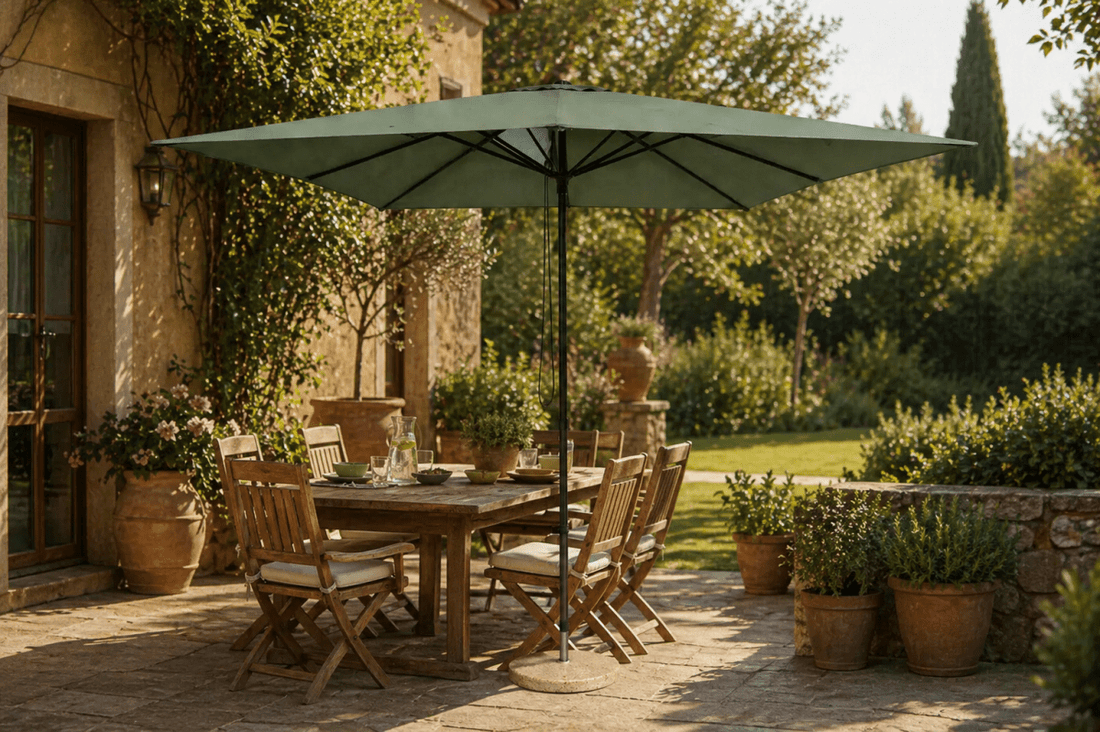 Ombrellone da giardino verde Ulisse Xone - Perrone Shop