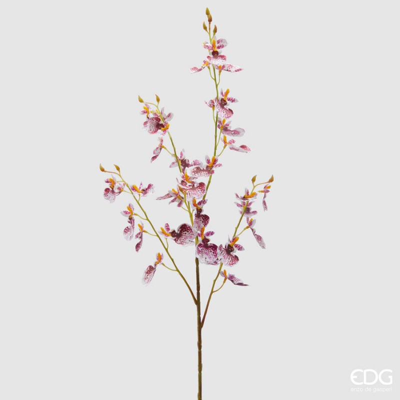 Fiore artificiale Orchidea Oncidium altezza 80 cm|EDG