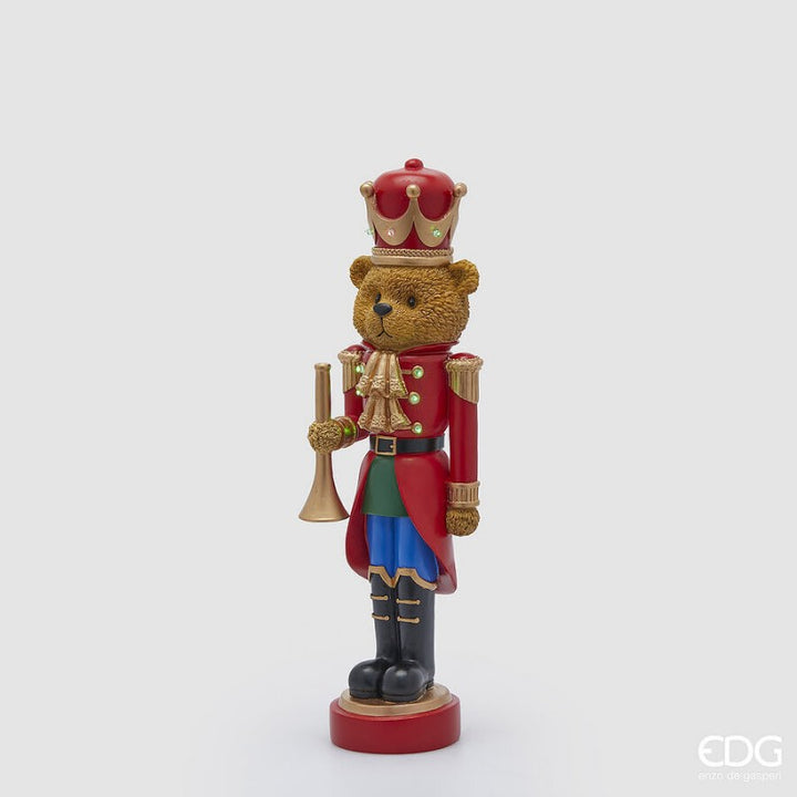 Orso Soldatino Miniled H46 cm con Tromba | EDG