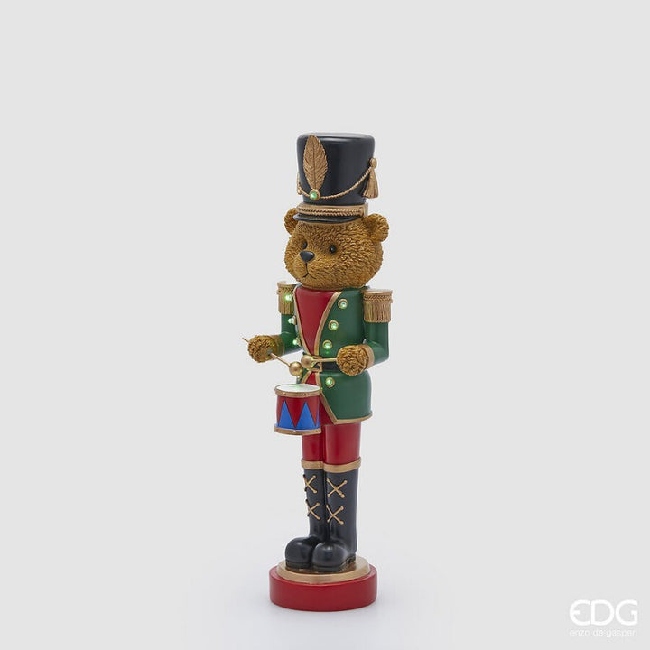 Orso Soldatino Miniled H46 cm con Tamburo | EDG