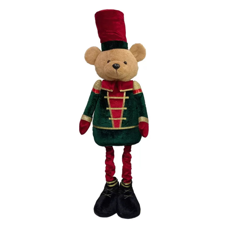 Orso Soldatino Schiaccianoci con Gambe Allungabili