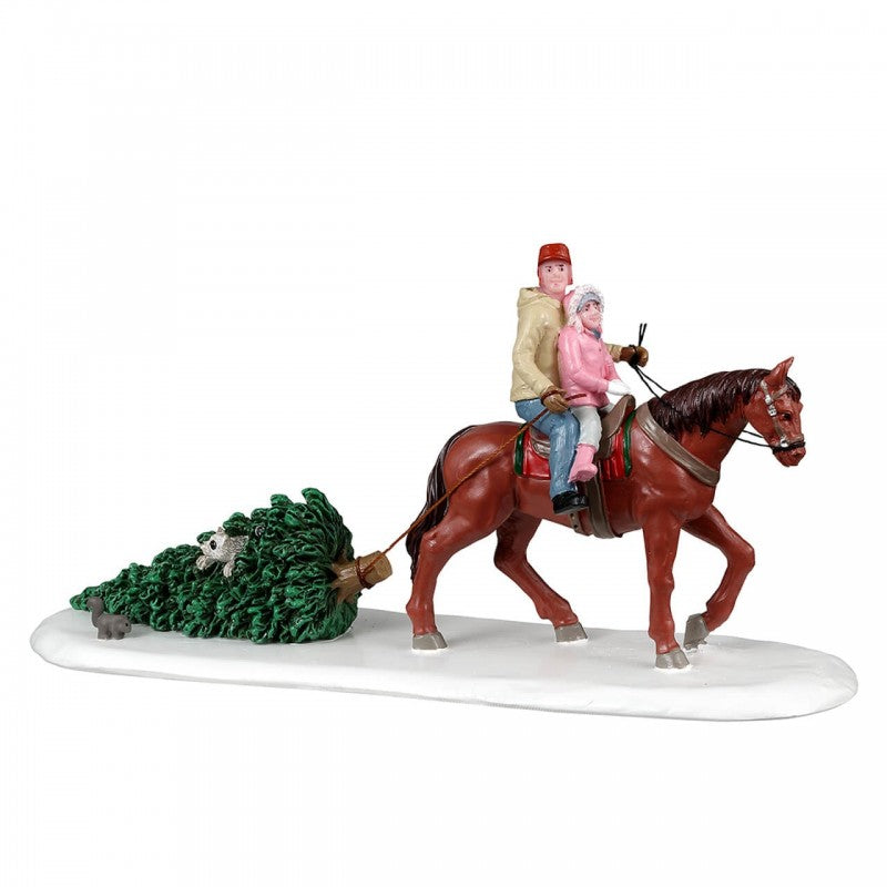 Paesaggio Albero Con Cavallo | Lemax