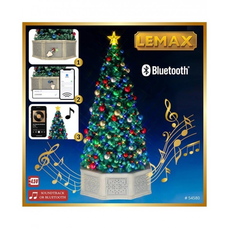 Paesaggio Albero Multicolor musicale - Lemax - Perrone Shop