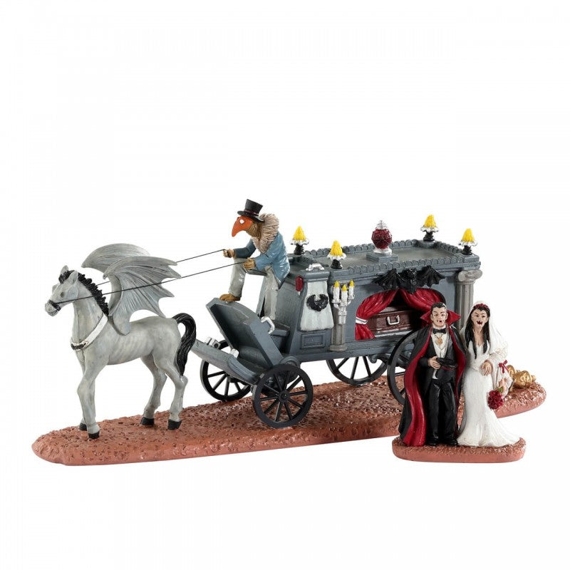 Paesaggio Carrozza Newly Deads Halloween | Lemax