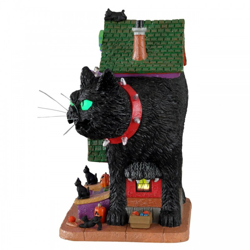 Paesaggio la casa dei gatti Halloween | Lemax