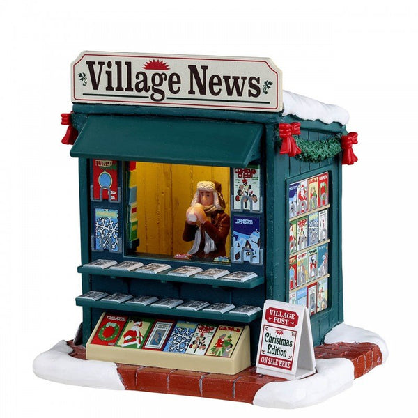 Paesaggio Chiosco Giornali Led - Lemax - Perrone Shop