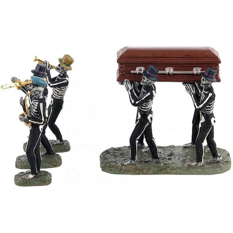 Paesaggio Jazz Funeral 4pz Halloween | Lemax