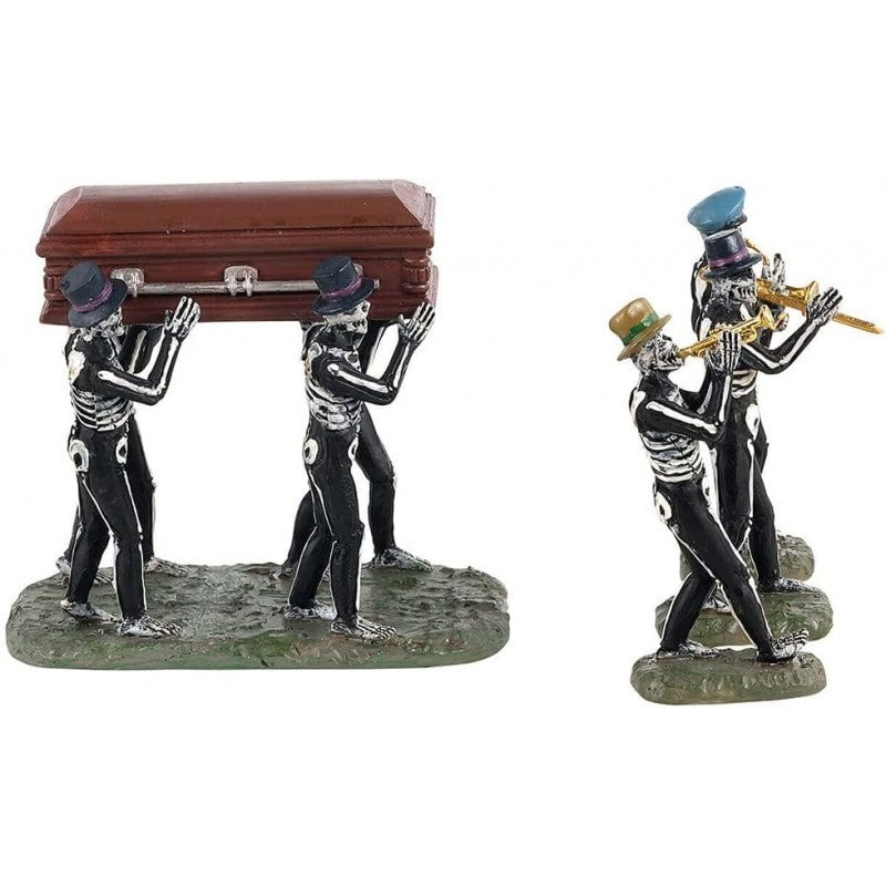 Paesaggio Jazz Funeral 4pz Halloween | Lemax