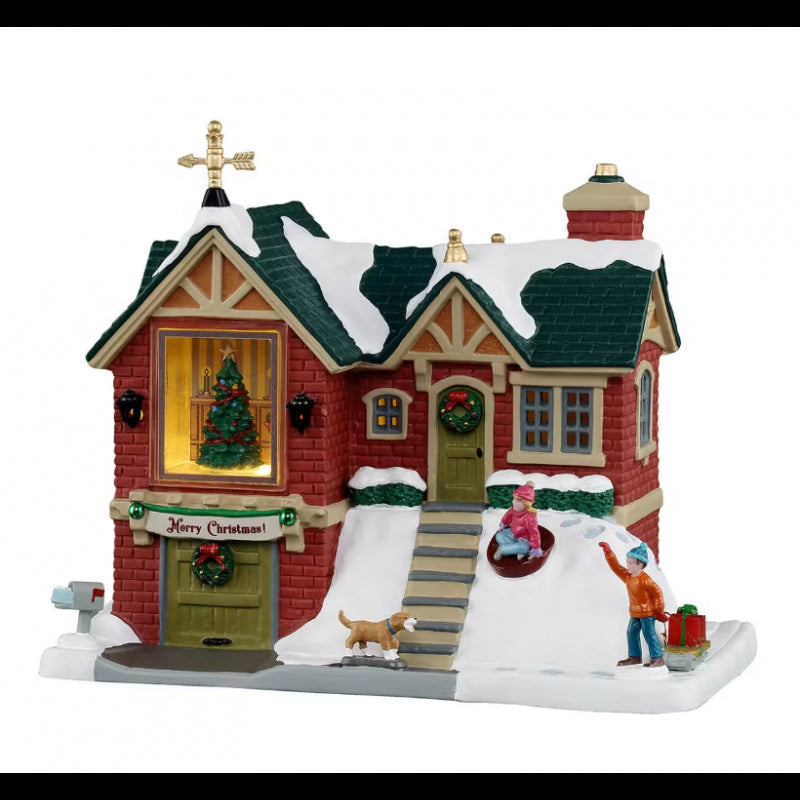 Paesaggio La piccola casa di mattoni - Lemax