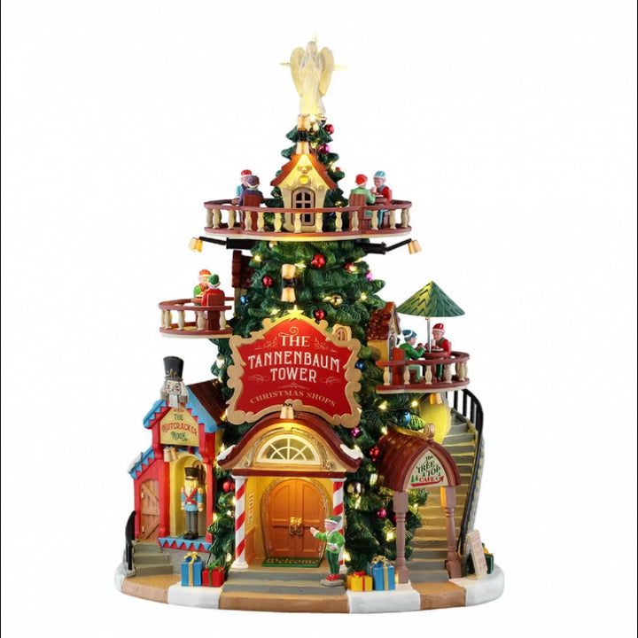 Paesaggio Negozi Nella Torre Tannenbaum - Lemax